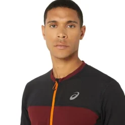 Asics T-shirt Et Manches Longues Running^FujiTrail SS Top Rouge