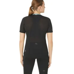 Asics T-shirt Et Manches Longues Running^FujiTrail SS Top Bleu