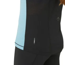 Asics T-shirt Et Manches Longues Running^FujiTrail SS Top Bleu