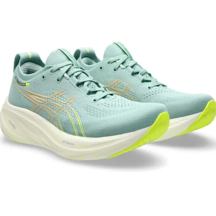 Asics Chaussures Running Neutre|Chaussures Running Entrainement^Gel-Nimbus 26 Vert