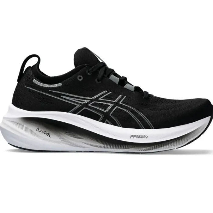 Asics Chaussures Running Neutre|Chaussures Running Entrainement^Gel-Nimbus 26 Noir