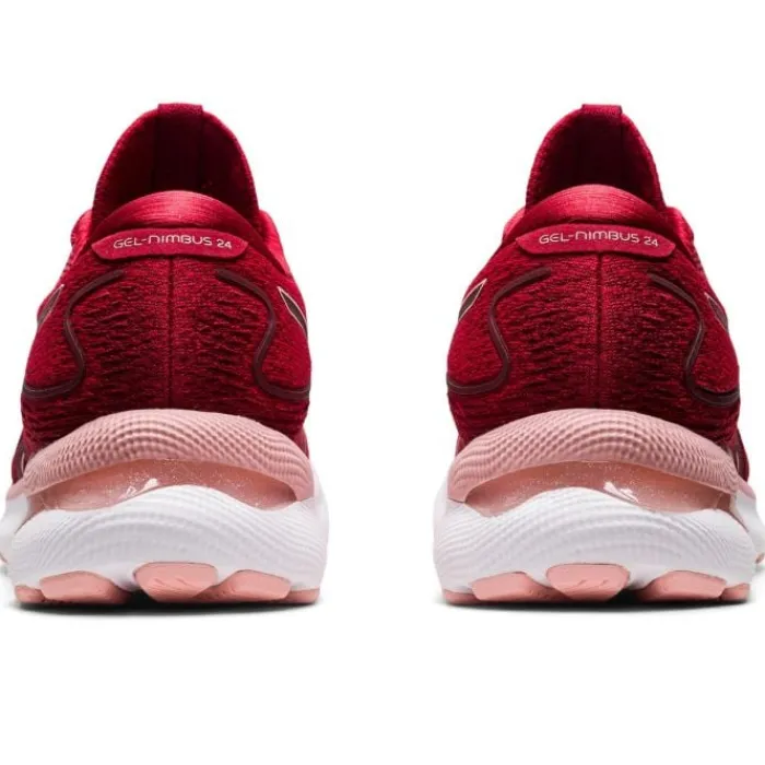 Asics Chaussures Running Neutre|Chaussures Running Entrainement^Gel-Nimbus 24 Rouge