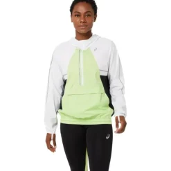 Asics Veste Running^Lite-Show Jacket Vert