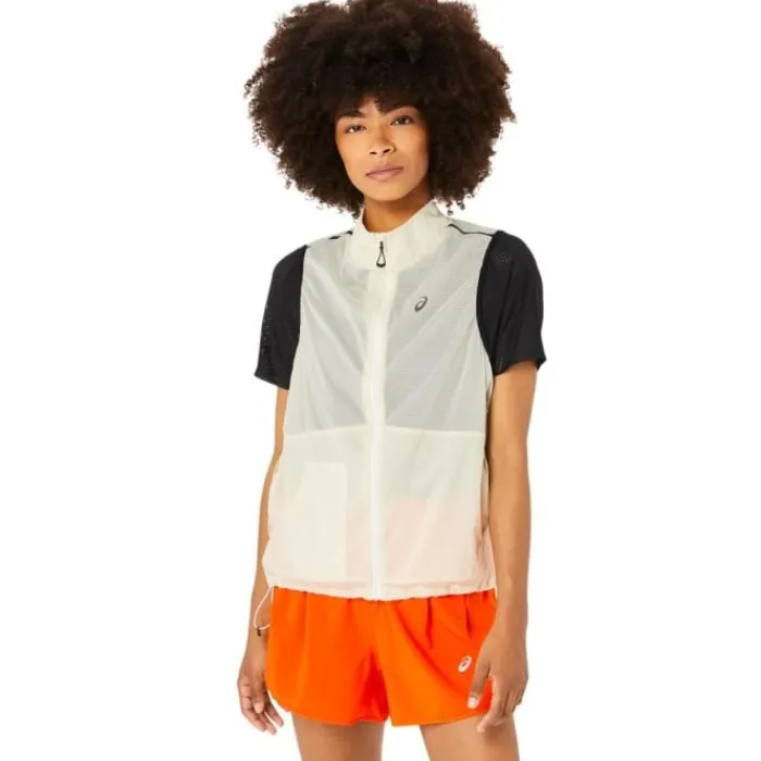 Asics Gilet Running^Metarun Packable Blanc