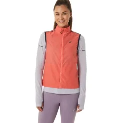 Asics Gilet Running^Metarun Packable Vest Orange