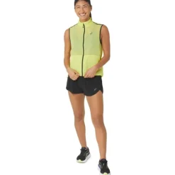 Asics Gilet Running^Metarun Packable Vest Jaune
