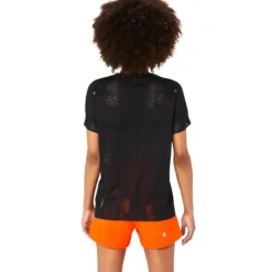 Asics T-shirt Et Manches Longues Running^Metarun SS Top Noir