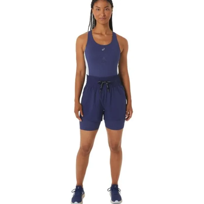 Asics Short Running^Nagino 4in Run Shorts Bleu