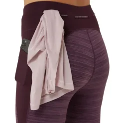 Asics Collant Et Pantalon Running^Nagino Run Tight Mauve