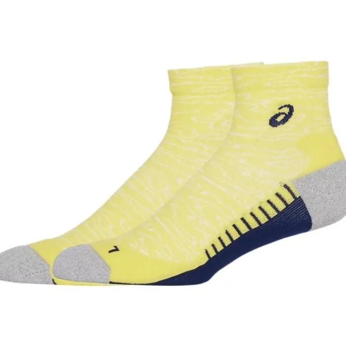 Asics Chaussettes|Chaussettes Running^Performance Run Sock Quarter Jaune