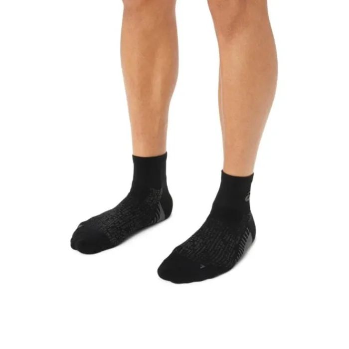 Asics Chaussettes|Chaussettes Running^Performance Run Sock Quarter Noir