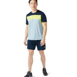 Asics Short Running^Road 7 inch Shorts Bleu