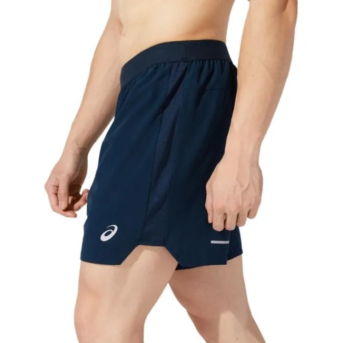 Asics Short Running^Road 7 inch Shorts Bleu