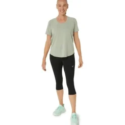 Asics Short Running^Road High Waist Capri Tight Noir