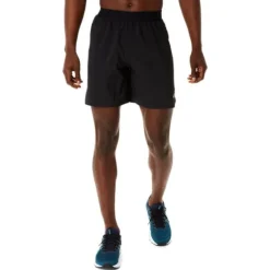 Asics Short Running^Road 2-In-1 7 Inch Shorts Noir