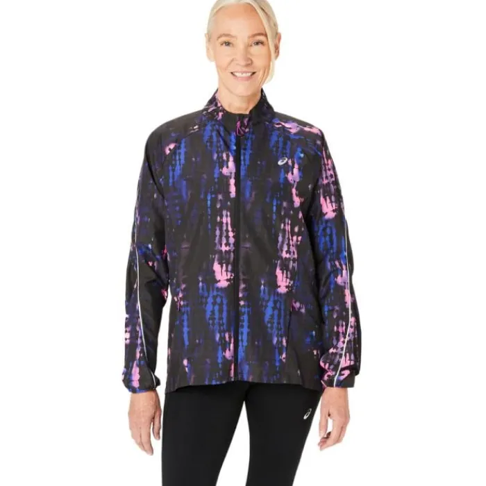 Asics Veste Running^Road Lite-Show Packable Jacket Noir