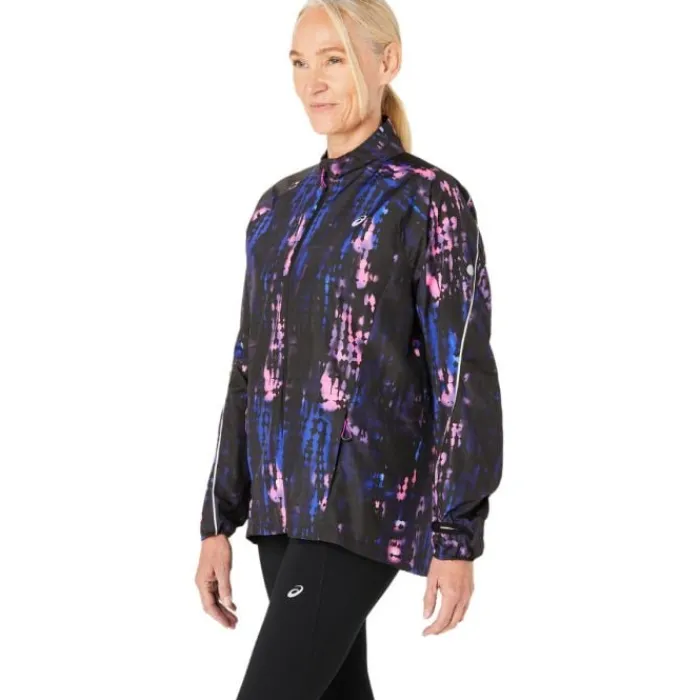 Asics Veste Running^Road Lite-Show Packable Jacket Noir