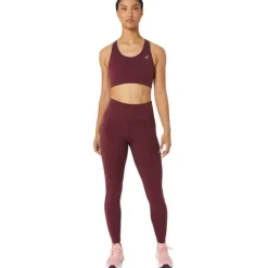 Asics Collant Et Pantalon Running^Runkoyo Jacquard Tight Rouge