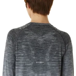Asics T-shirt Et Manches Longues Running^Seamless LS Top Gris
