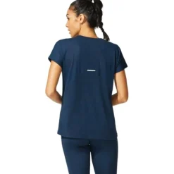 Asics T-shirt Et Manches Longues Running^V-Neck SS Top
