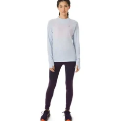 Asics T-shirt Et Manches Longues Running^Winter Run LS Top Bleu