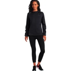 Athli-Tech Veste Running^GLYNE 300 WOMEN'S SWEAT Gris