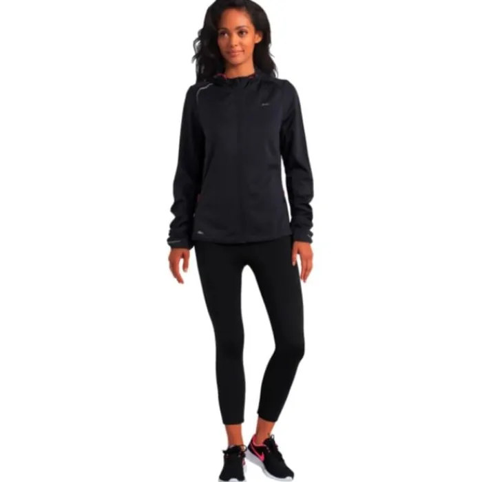 Athli-Tech Veste Running^GLYNE 300 WOMEN'S SWEAT Gris
