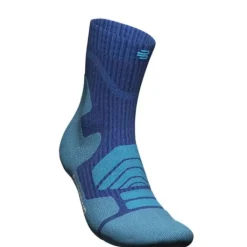 Bauerfeind Chaussettes|Chaussettes Running^Outdoor Merino Compression Socks Mid Cut Bleu