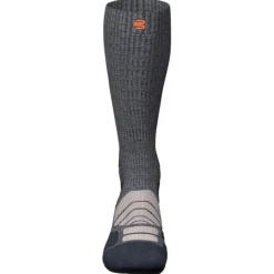 Bauerfeind Chaussettes|Chaussettes Running^Outdoor Merino Compression Socks High Cut Gris
