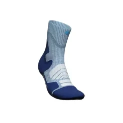 Bauerfeind Chaussettes Running^Outdoor Merino Compression Socks Mid Cut Bleu