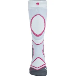 Bauerfeind Chaussettes|Chaussettes Running^Run Performance Compression Socks High Cut Blanc