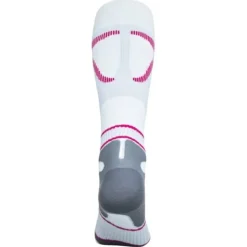 Bauerfeind Chaussettes|Chaussettes Running^Run Performance Compression Socks High Cut Blanc