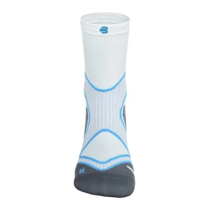 Bauerfeind Chaussettes|Chaussettes Running^Run Performance Socks Mid Cut Blanc