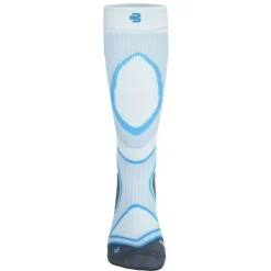 Bauerfeind Chaussettes|Chaussettes Running^Run Performance Compression Socks High Cut Blanc