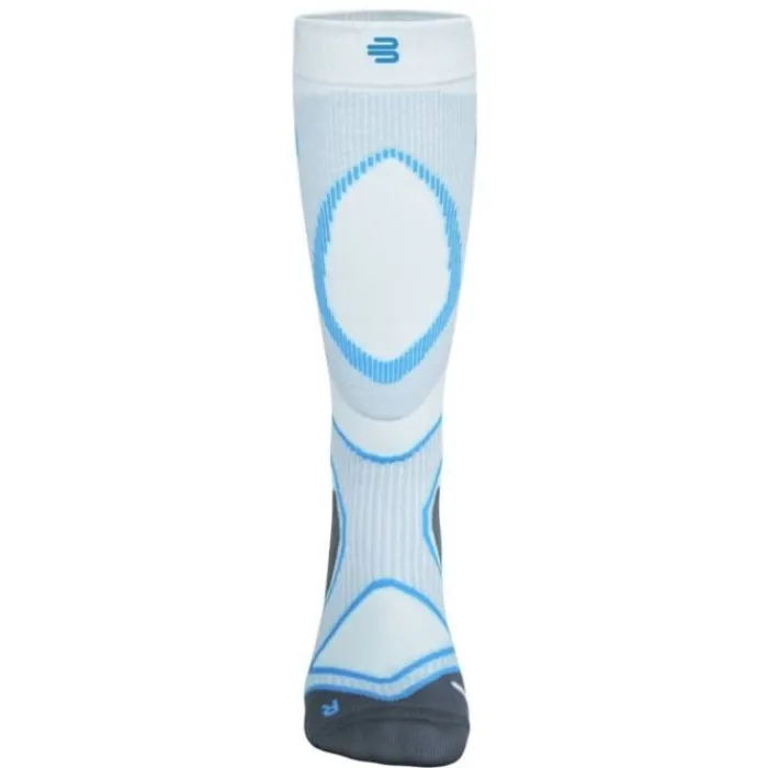 Bauerfeind Chaussettes|Chaussettes Running^Run Performance Compression Socks High Cut Blanc