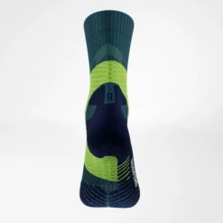 Bauerfeind Chaussettes Running|Chaussettes Running^Trail Run Compression Socks Mid Cut Vert