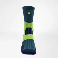 Bauerfeind Chaussettes Running|Chaussettes Running^Trail Run Compression Socks Mid Cut Vert