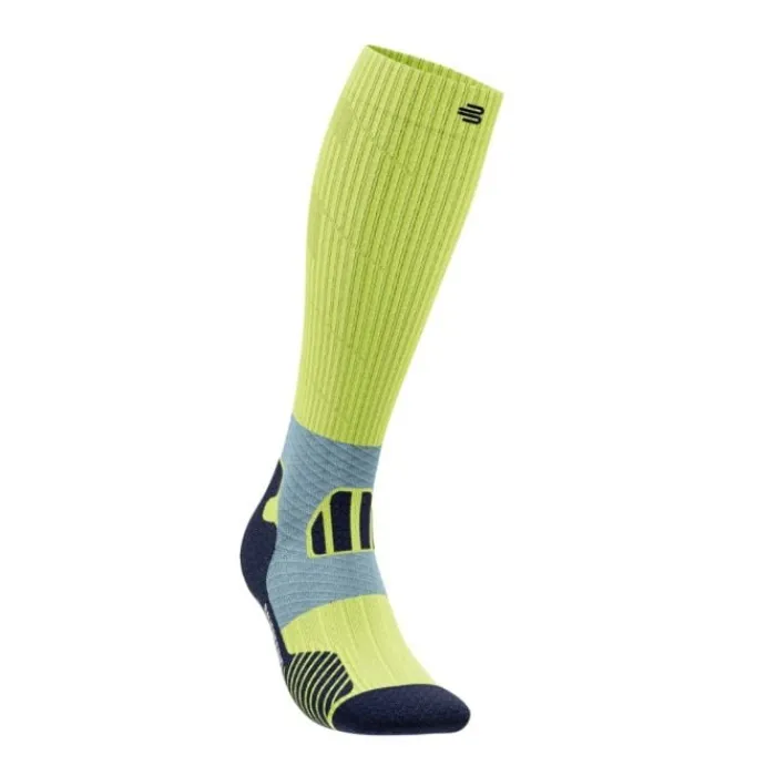 Bauerfeind Chaussettes|Chaussettes Running^Trail Run Compression Socks High Cut Vert