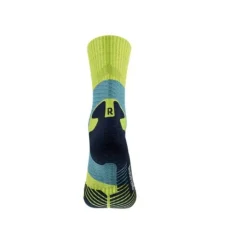 Bauerfeind Chaussettes|Chaussettes Running^Trail Run Compression Socks Mid Cut Bleu