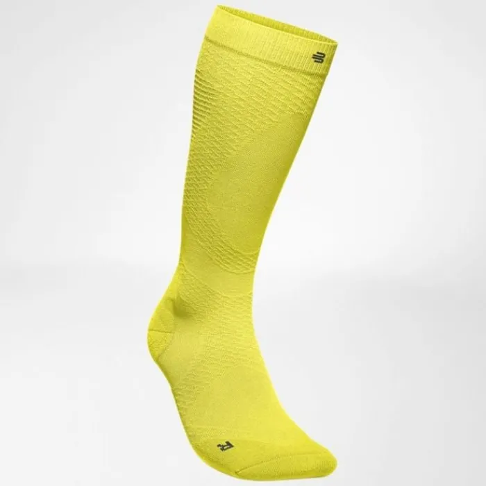 Bauerfeind Chaussettes|Chaussettes Running^Ultralight Compression Socks High Cut Jaune