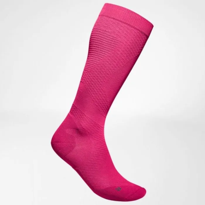 Bauerfeind Chaussettes|Chaussettes Running^Ultralight Compression Socks High Cut Rose