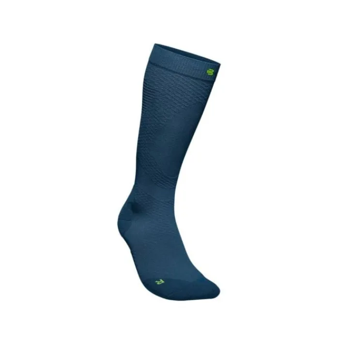 Bauerfeind Chaussettes|Chaussettes Running^Ultralight Compression Socks High Cut Bleu