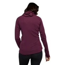 Black Diamond T-shirt Et Manches Longues Running^Coefficient LT Hybrid Hoody Rouge