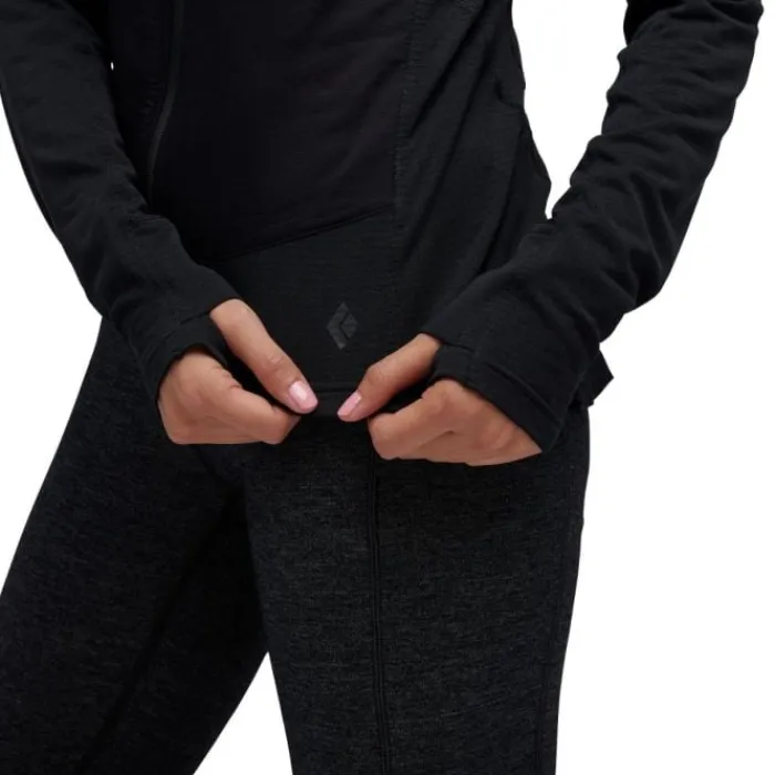 Black Diamond T-shirt Et Manches Longues Running^Coefficient LT Hybrid Hoody Noir
