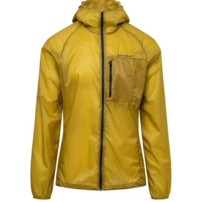 Black Diamond Veste Running^Distance Wind Shell Jaune