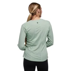 Black Diamond T-shirt Et Manches Longues Running^Lightwire LS Tee Vert