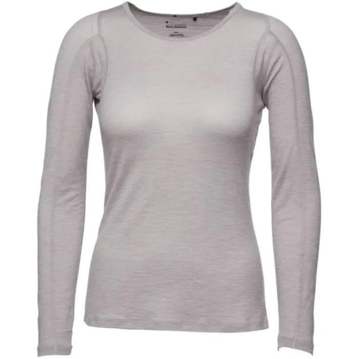 Black Diamond T-shirt Et Manches Longues Running^Long Sleeve Rhythm Tee Gris