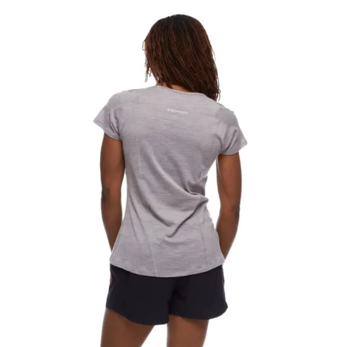 Black Diamond T-shirt Et Manches Longues Running^Rhythm Tee Gris