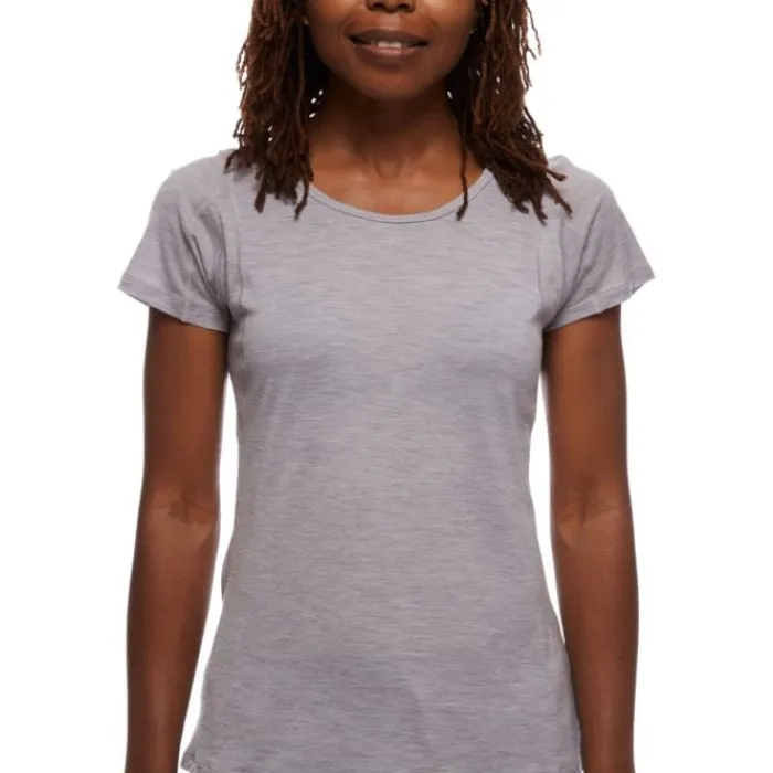 Black Diamond T-shirt Et Manches Longues Running^Rhythm Tee Gris