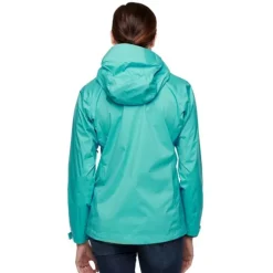 Black Diamond Veste Running^Stormline Stretch Rain Shell Vert